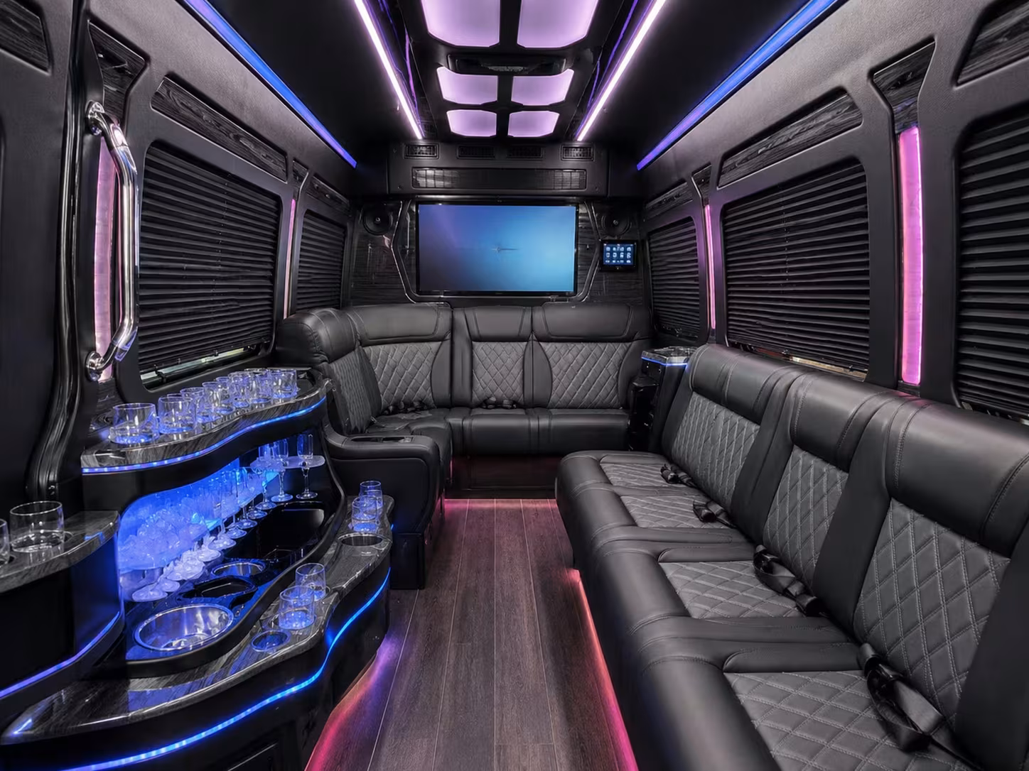 bus rental options for mobile trips