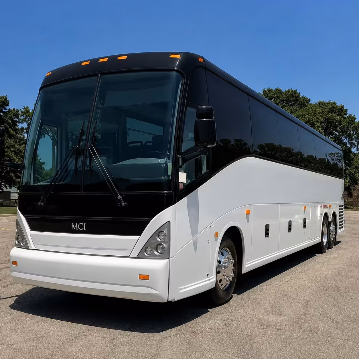 mobile airport charter bus rentals for school groups and teams