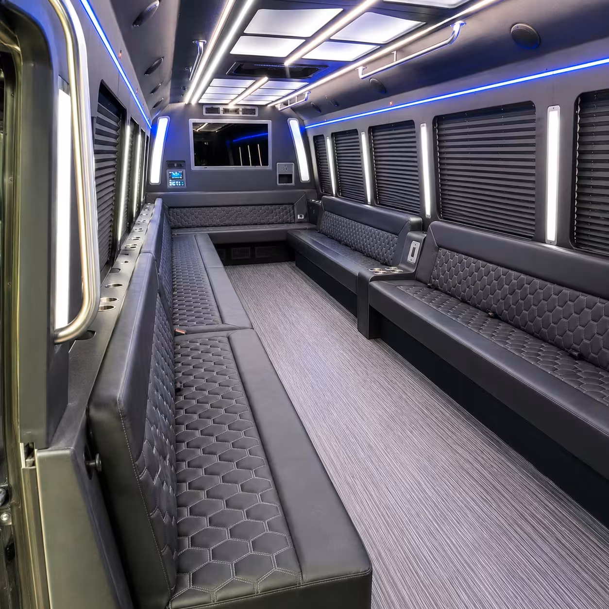 party bus interior
