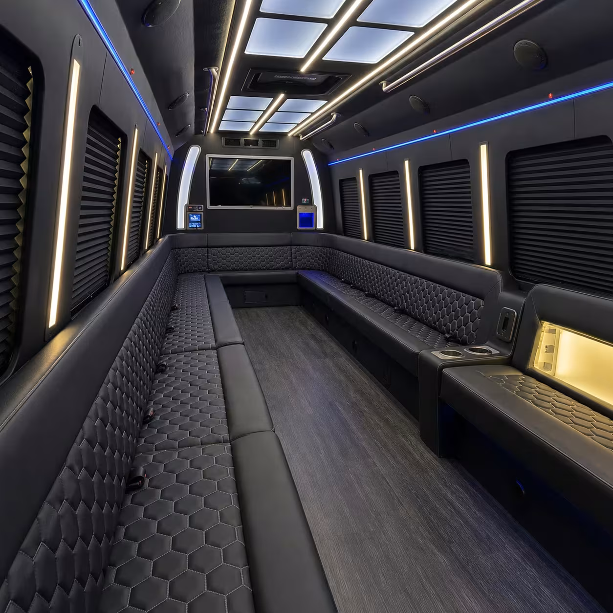prom homecoming bus rentals in mobile