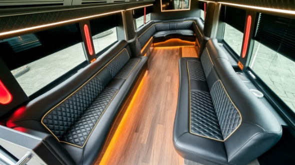 party bus rental interior baton rouge