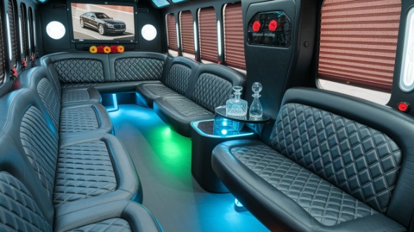 sprinter limo rental interior baton rouge